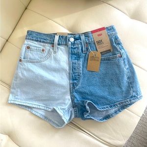 NWT Levi’s High-Rise Shorts